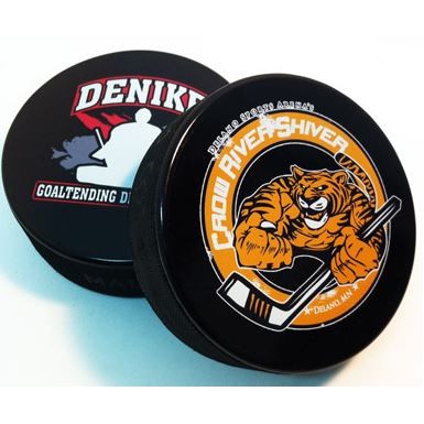 Official Size Standard Hockey Puck (2-sided)