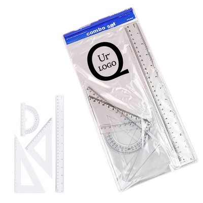 Geometry Ruler Set