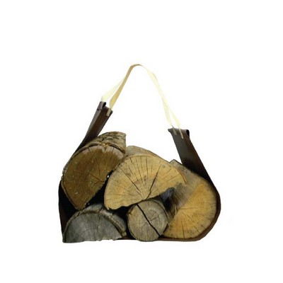 Firewood Carrier 12'' X 34'' Vinyl Fabric-Webbing Handles