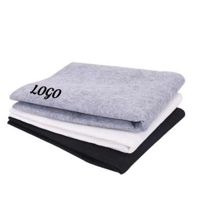 Promotional Heathered Fleece Blanket