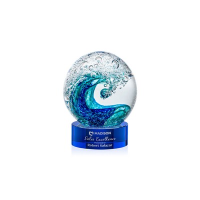 Surfside Award on Stanrich Blue - 3" Diam