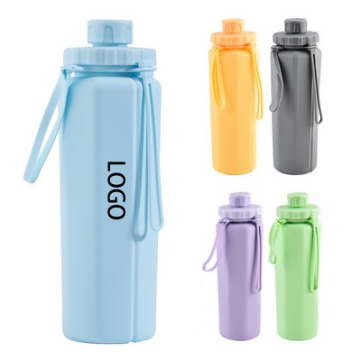 20 Oz Silicone Collapsible Water Bottles