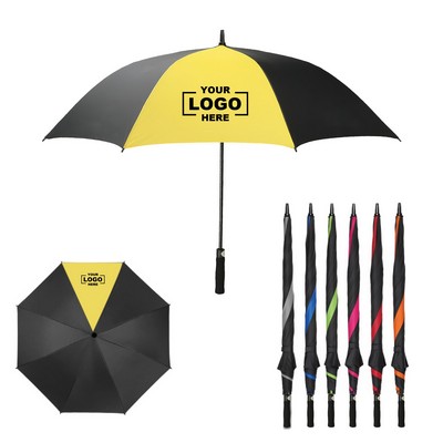 60 Inch Customizable Golf Umbrella with Arc Design