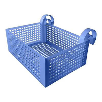 Plastic Pool Storage Basket Detachable Bathroom Shelf Shower Gel Towel Carry Box