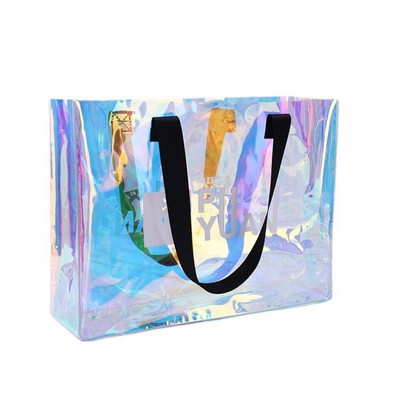 Holographic PVC Tote Bag