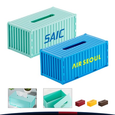 Retro Container Tissue Box