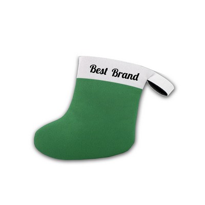 Full Color Neoprene Mini Christmas Sock Ornament