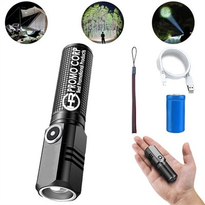 Heavy-Duty Aluminum LED Tactical Flashlight