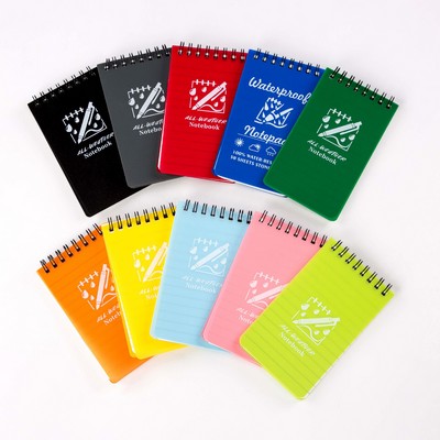 3''x 5'' Waterproof Stone Paper Spiral Notebook