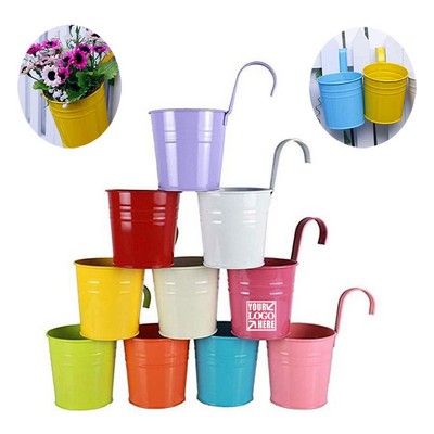 Hanging Flower Pot with Detachable Hook