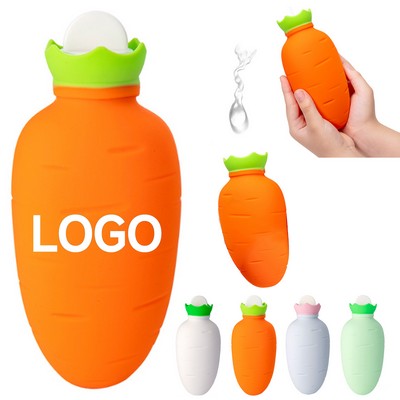 Carrot Silicone Hot Water Bag