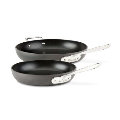 All-Clad Ha1 Non-Stick Hard Anodized 2-Piece Fry Pan Set - 8/10-Inch