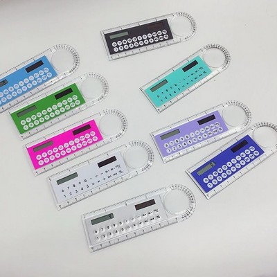 Mini Calculator With Ruler