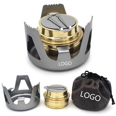 Portable Outdoor Mini Alcohol Burner Stove