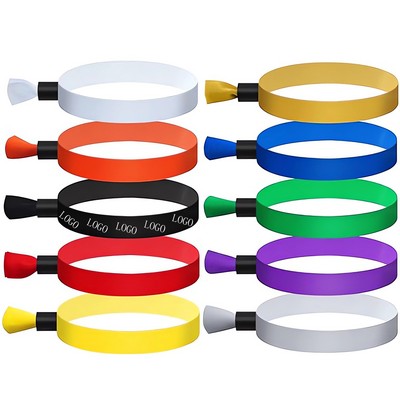 Disposable Polyester Colored Wristband