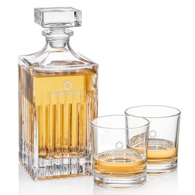 Drummond Decanter & 2 On-the-Rocks