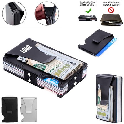 RFID Blocking Metal Wallet