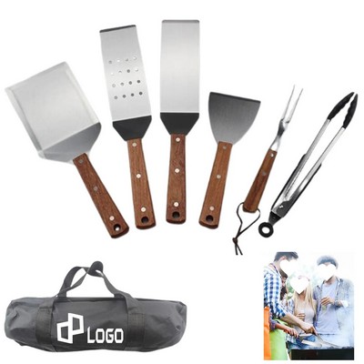 7-Piece Bbq Grill Accessories Set