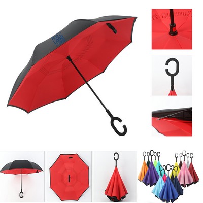 Collapsible C-Handle Handstand Umbrella