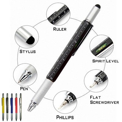 6 in 1 Metal Tool Pen