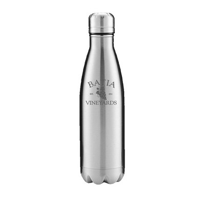 Insulated Stainless Steel Wine Growler (17oz)