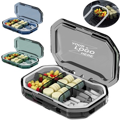 Travel Pill Case Medicine and Vitamin Organizer