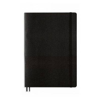 B5 Hardcover Composition Notebook - Black, Dotted Pages