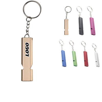 Dual-tube Outdoor Survival Whistle