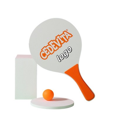 Beach Paddle Ball Set