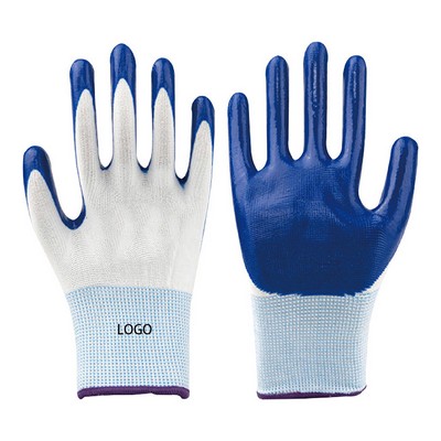 Wear-Resistant Nitrile Work Gloves