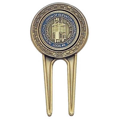 Divot Tool w/ 1" Removable Ball Marker