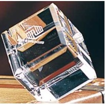 Standing Beveled Cube Award (1½"x1½")