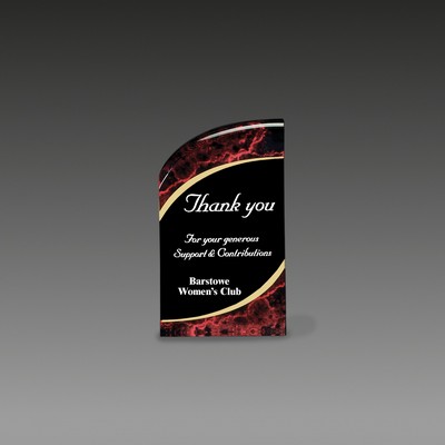 Radiance™ Marble Graphic Award (3½"x6"x1")