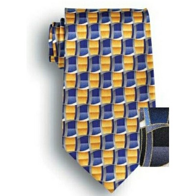 LaSalle Gold Career Collection Silk Tie