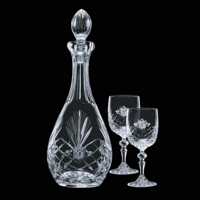 Cavanaugh Decanter & 2 Wine