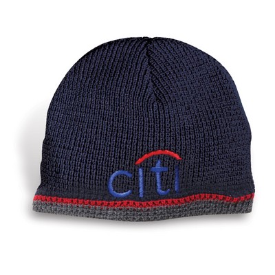 Cork Heavyweight Beanie w/Contrasting Trim