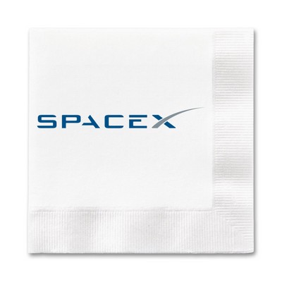 3-Ply White Dinner Napkin - 1/4 Fold