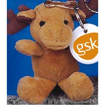 4" Key Chain Pals™ Stuffed Moose