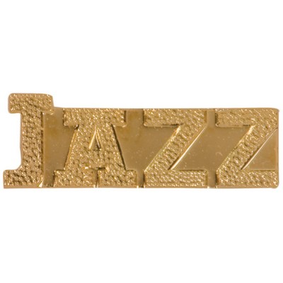 Chenille Insignia Pin - "Jazz"