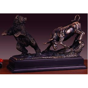 Bull and Bear Figurine Award