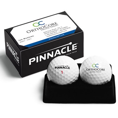 Pinnacle 2-Ball Business Card Box