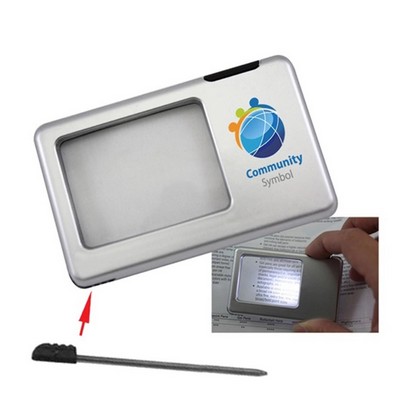 LED Lighting Magnifier w/Pen