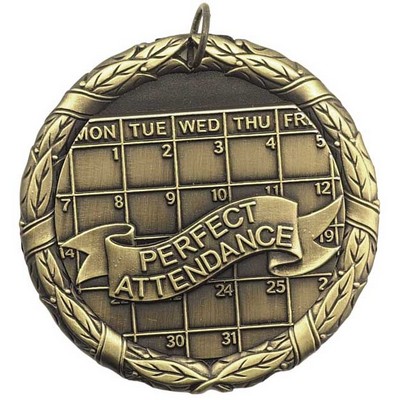 Medal, "Attendance" - 2"