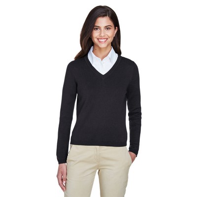 Devon and Jones Ladies' V-Neck Sweater