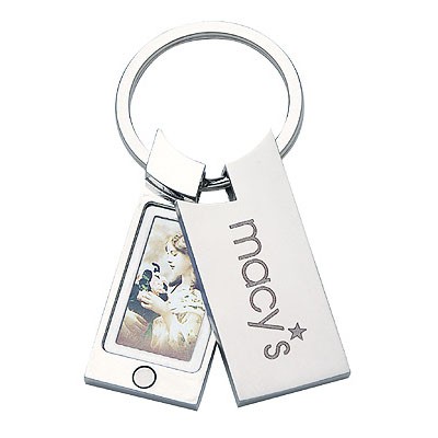 Silver Plated Photo Key Holder