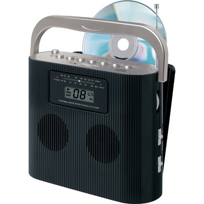 Jensen Portable Stereo Compact Disc Player with AM/FM Radio