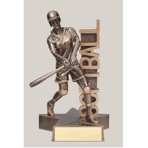 8.5" Softball Billboard Resin Series Trophy