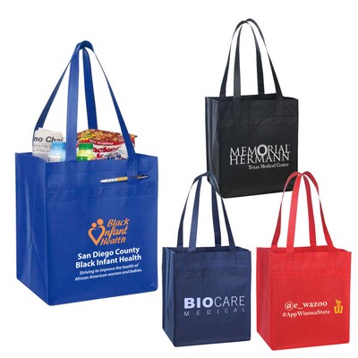 Reinforced Non Woven Shopping Tote Bag