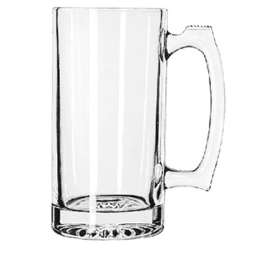 Glass Beer Mug - 25 Oz.