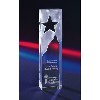 Optical Crystal Star Tower Award